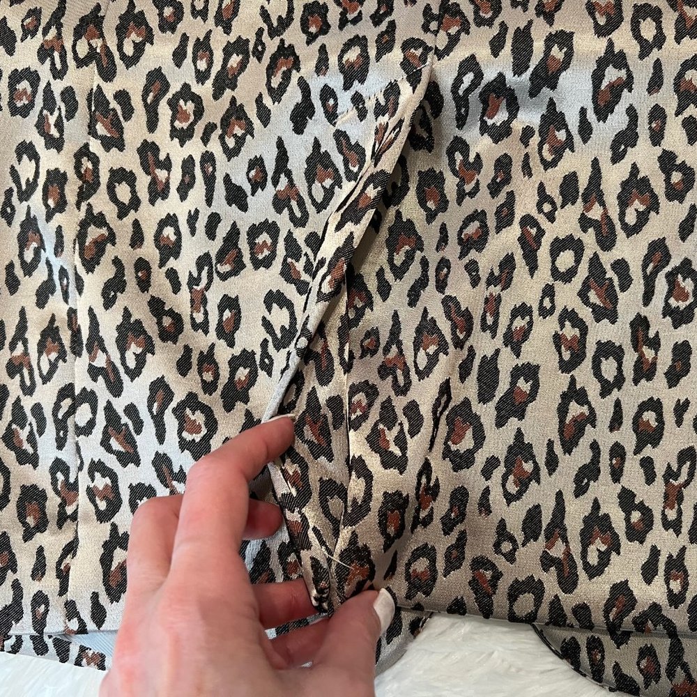 🎉HPx2🎉 Banana Republic Leopard Blazer / Jacket - Picture 8 of 15